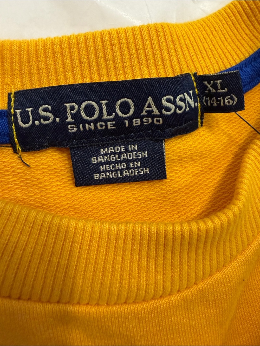 U.S. Polo Assn. YOUTH XL Crewneck Sweatshirt - Picture 4 of 5